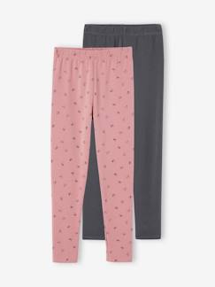 -Lot de 2 leggings Basics fille