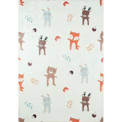 -Tapis chambre enfant - Motifs Animaux - 160 x 230 cm - Creme - Nazar Rugs