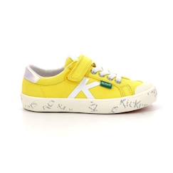 -KICKERS Baskets basses Gody jaune