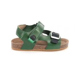 -KICKERS Sandales Fuxio vert