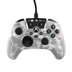 Jouet-Jeux vidéos et jeux d'arcade-Manette filiaire TURTLE BEACH Recon - Arctic Camo