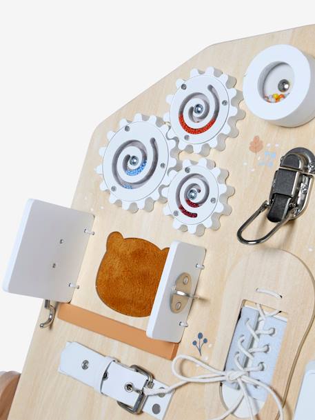 Planche d'apprentissage multi activités en bois FSC® bois 11 - vertbaudet enfant 