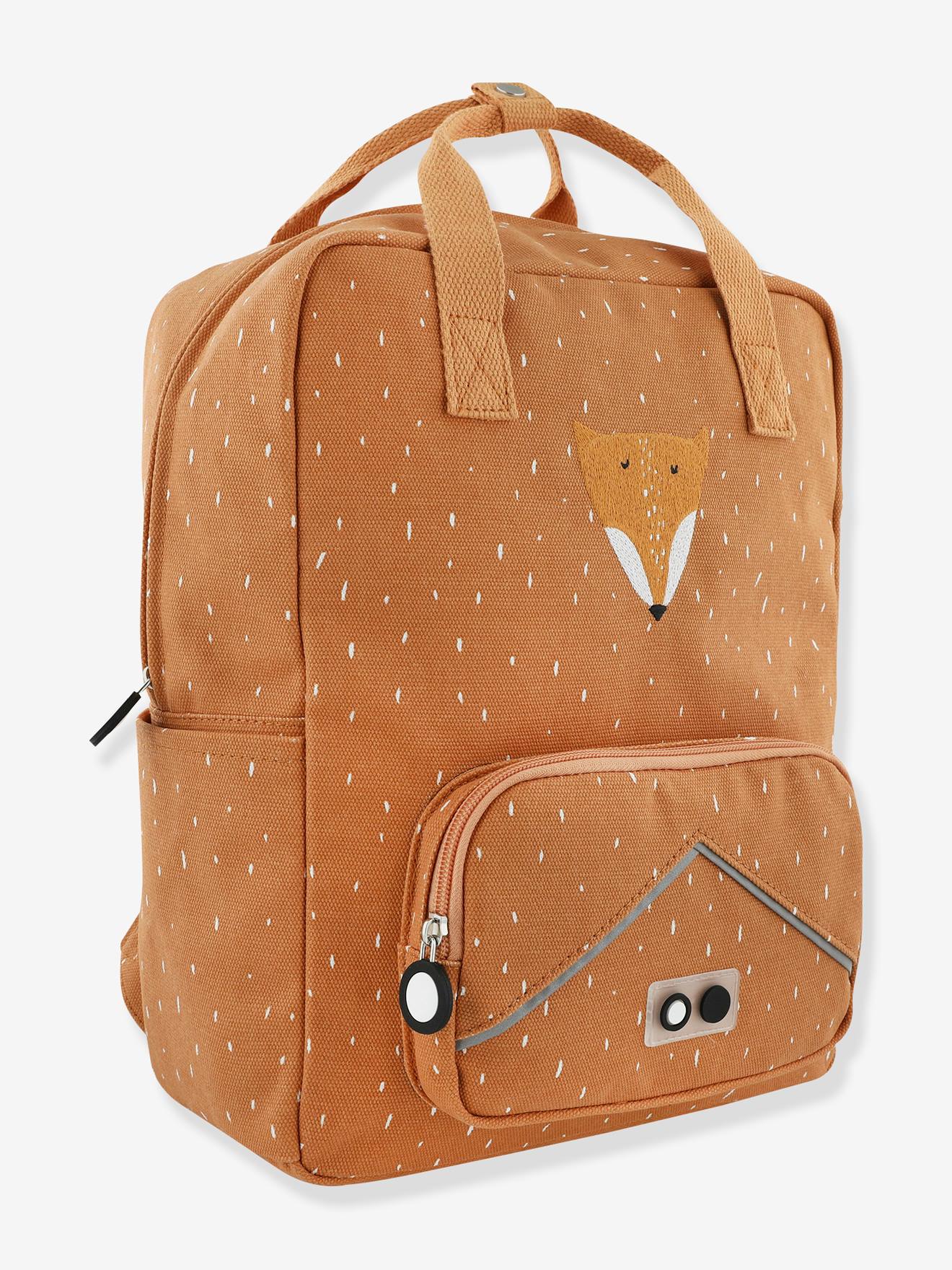 Sac dos grand format Mr Fox orange 50 €