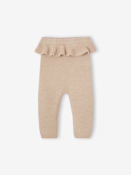 Bébé-Pantalon à volant en tricot bébé