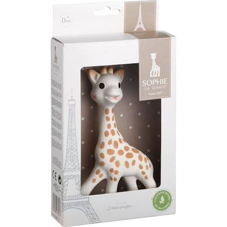 Vulli - Sophie La Girafe Boîte Cadeau À Base De Caoutchouc 100% Naturel Blanc