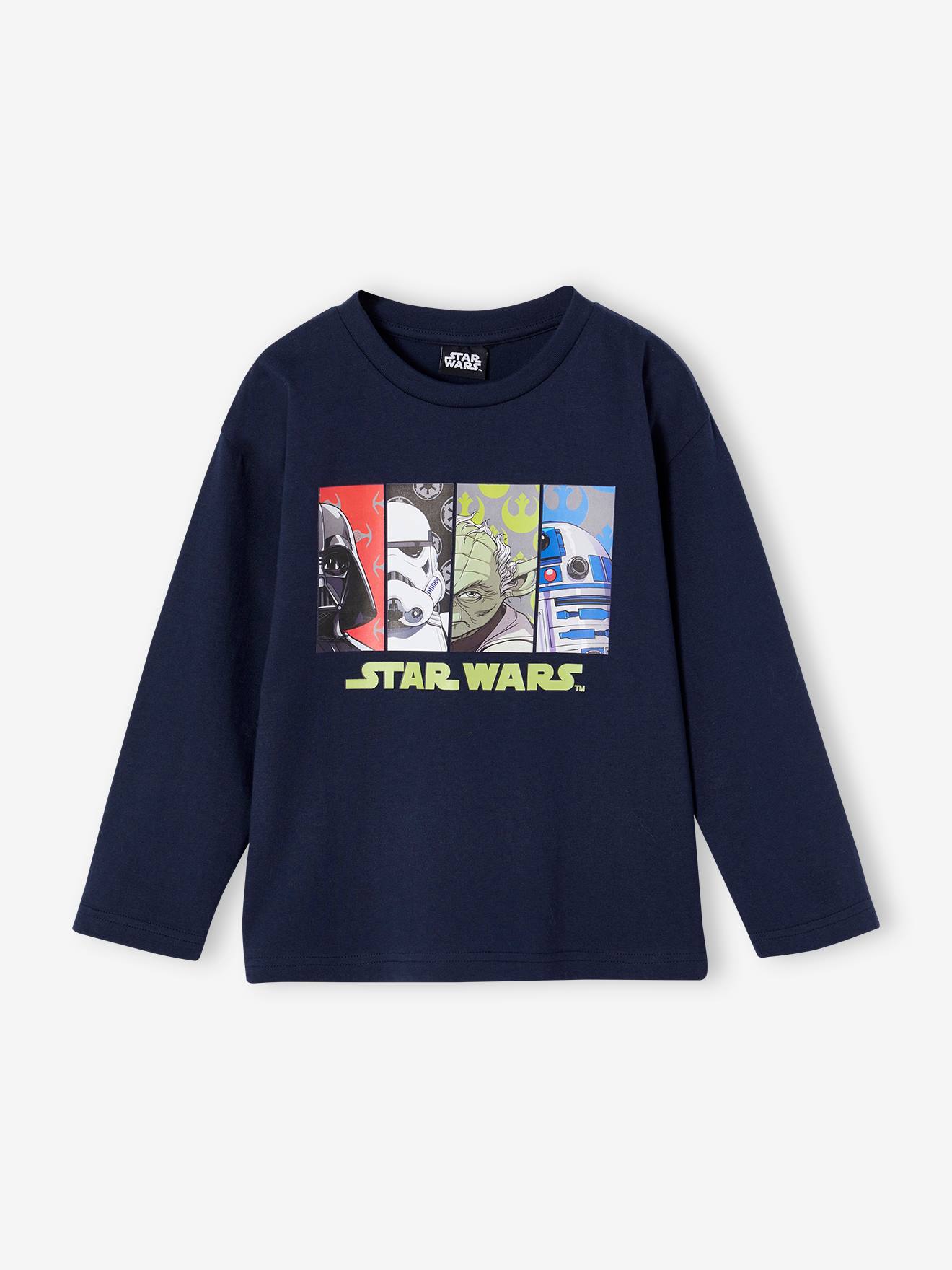 Tee-shirt Star Wars® manches longues bleu nuit