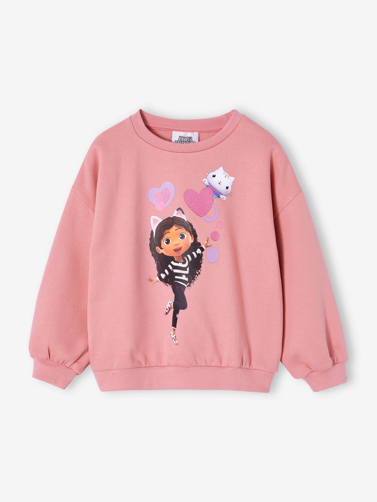 Sweat Gabby et la maison magique en molleton blush