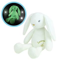 Jouet-LUMINOU Peluche lumineuse lapin +/- 30 cm