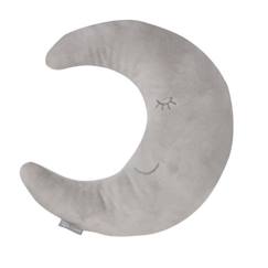 Jouet-Coussin Lune en Peluche pour Enfant - ROBA Style - Gris argenté - Aide au sommeil et compagnon de voyage