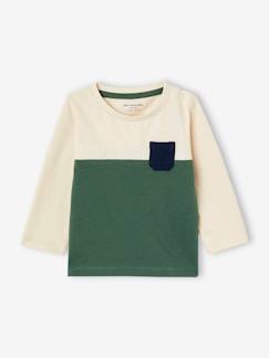 -T-shirt colorblock bébé bio personnalisable