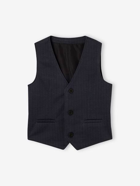 Garçon-Gilet sans manches garçon à chevrons