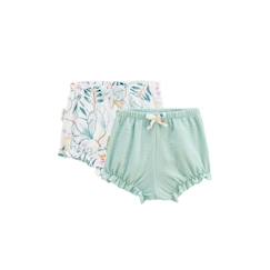 Bébé-Body-Lot de 2 bloomers bébé en gaze de coton Patroika