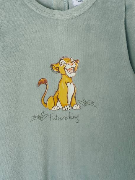 Body Bébé Sacha Roi Lion - Imprimé En France - Planetee