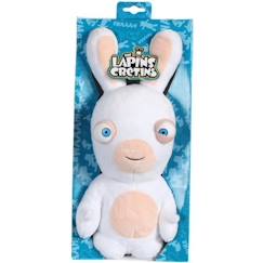 Jouet-Gipsy Toys - Lapins Crétins Sonores - Bouche Fermée - 28 cm - Blanc