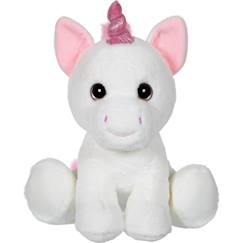 Jouet-Peluche Licorne GIPSY - Puppy Eyes Pets 40 cm - Blanc - Pour Enfant dès la Naissance