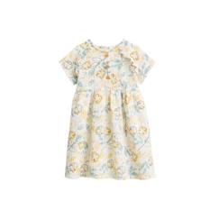 Bébé-Robe, jupe-Robe bébé en gaze de coton Capucine