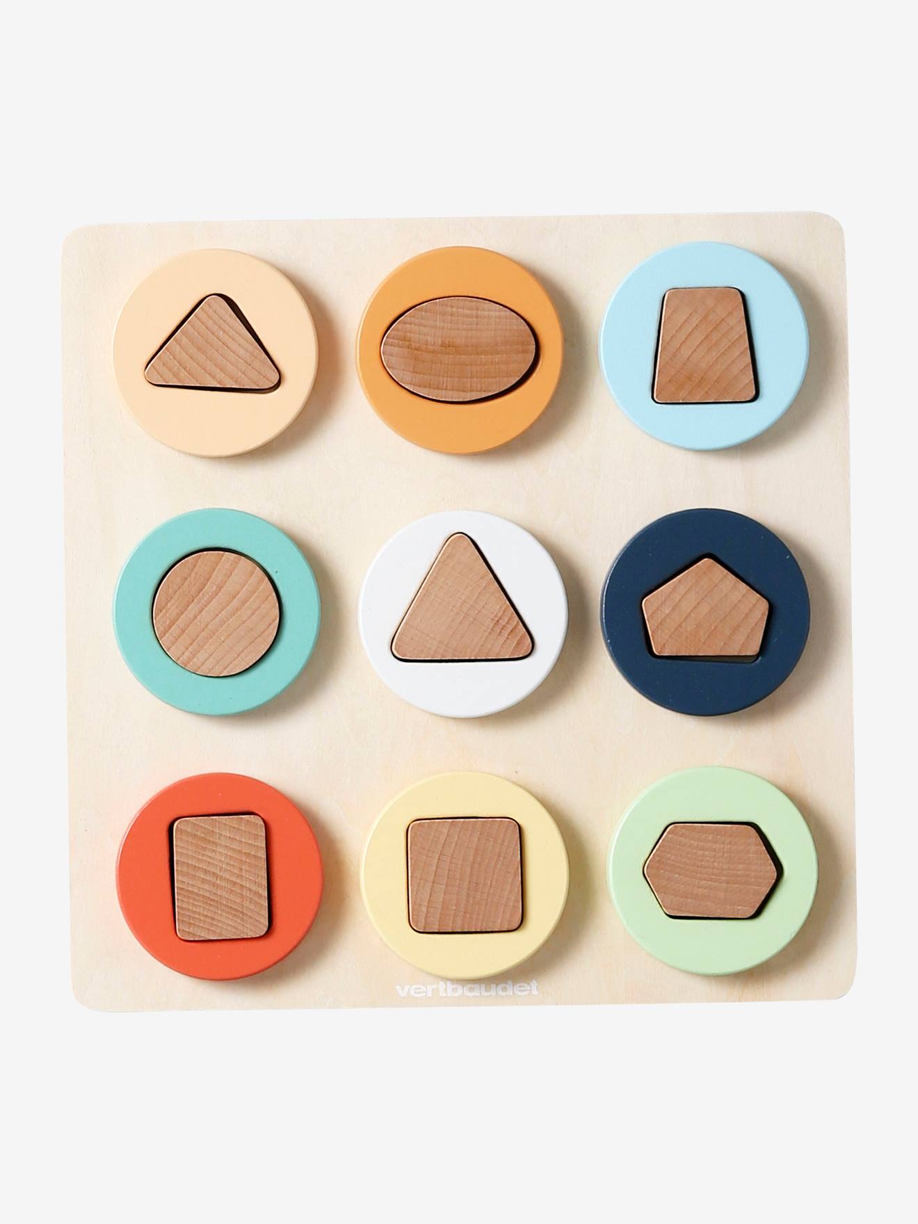 Puzzle des formes 2 en 1en bois FSC® bois