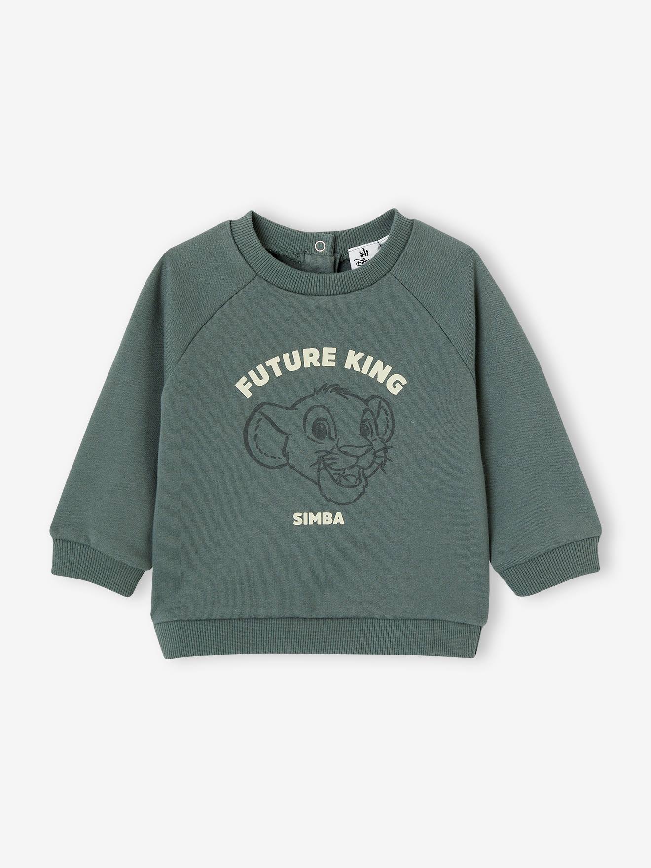 Ensemble Sweat-shirt + Pantalon Bébé VERTBAUDET - Sweat Rayé Avec Motif Brodé, Pantalon à Poches, 100% Coton - 2