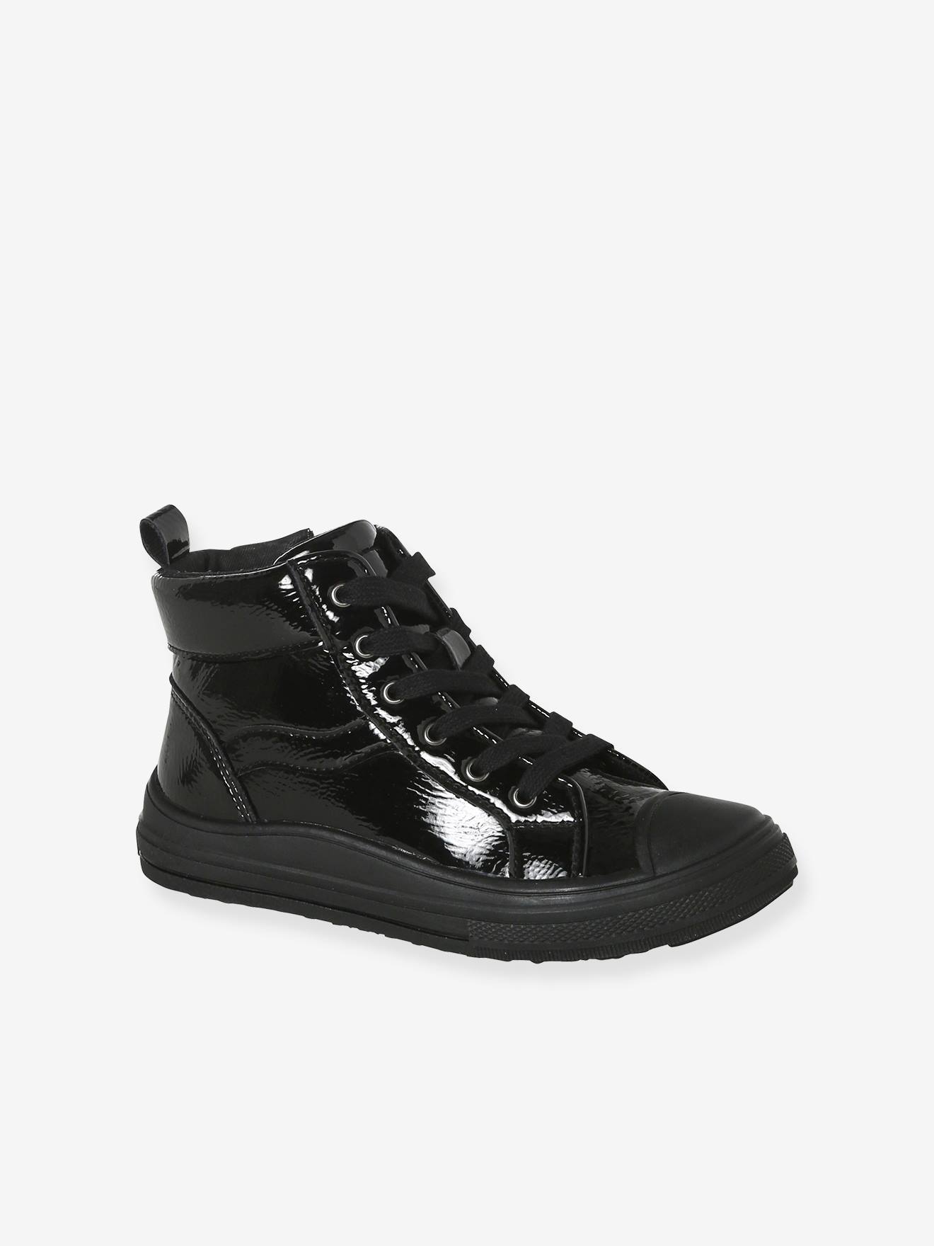 Baskets enfant fille synthtique zippes noir 17 €