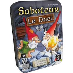 Jouet-Jeu de plateau - GIGAMIC - Saboteur : Le Duel - Stratégie et coups fourrés