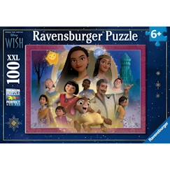 Jouet-Puzzle 100 pièces XXL Le royaume des souhaits, Disney Wish, A partir de 6 ans, 12001048, Ravensburger