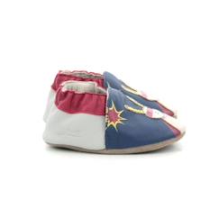 Chaussures-Chaussures garçon 23-38-Chaussons-ROBEEZ Chaussons Magic Rabbit bleu