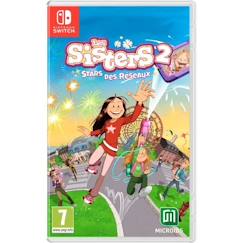 Jouet-Jeux vidéos et jeux d'arcade-Jeu Nintendo Switch - Les Sisters 2: Star des Réseaux - Aventure - Microïds