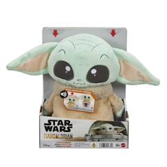 Jouet-Star Wars-Peluche Grogu sautillant-Actions et effets sonores HPG48