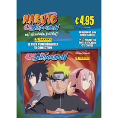 Jouet-Album NARUTO SHIPPUDEN 2 - PANINI - Avec range-cartes et stickers