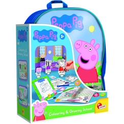 Jouet-Sac à dos école de dessin Peppa Pig - LISCIANI