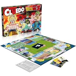 Jouet-Cluedo - CLUEDO - Dragon Ball Z - Jeu d’ambiance - 2 joueurs ou plus - 8 ans