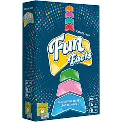 Jouet-Jeu de société Fun Facts - Asmodee - Mixte - A partir de 3 ans - Bleu - Multicolore