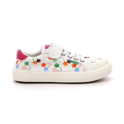 Chaussures-KICKERS Baskets basses Kickgoldi blanc