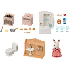 Jouet-Set d'ameublement cosy cottage et maman - SYLVANIAN FAMILIES - 5449 - Mixte - A partir de 3 ans