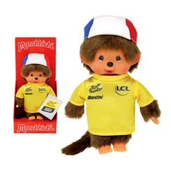 Jouet-Peluche Monchhichi Tour de France - 20 cm - BANDAI