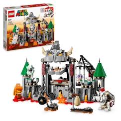 Jouet-LEGO® Super Mario 71423 Ensemble d’Extension Bataille au Château de Bowser Skelet, à Combiner avec Pack de Démarrage