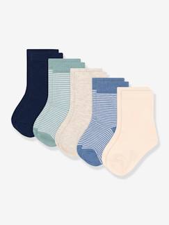 -Lot de 5 paires de chaussettes garçon PETIT BATEAU