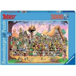 Jouet-Jeux éducatifs-Puzzles-Puzzle adulte 3000 pièces - L'univers Astérix - Personnages - Ravensburger