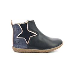 -KICKERS Boots Vermillon marine