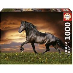 Jouet-CHEVAL AU TROT - Puzzle de 1000 pièces