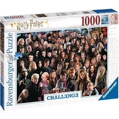 Jouet-Jeux éducatifs-Puzzles-RAVENSBURGER - Puzzle 1000 pièces Harry Potter (Challenge Puzzle) - Fantastique - Mixte - A partir de 14 ans