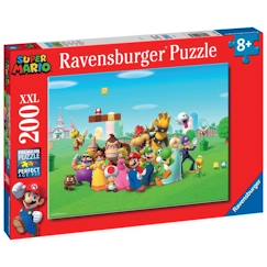 Jouet-Jeux éducatifs-Puzzles-Ravensburger-SUPER MARIO-Puzzle 200 pièces XXL - Les aventures de Super Mario-4005556129935-A partir de 8 ans