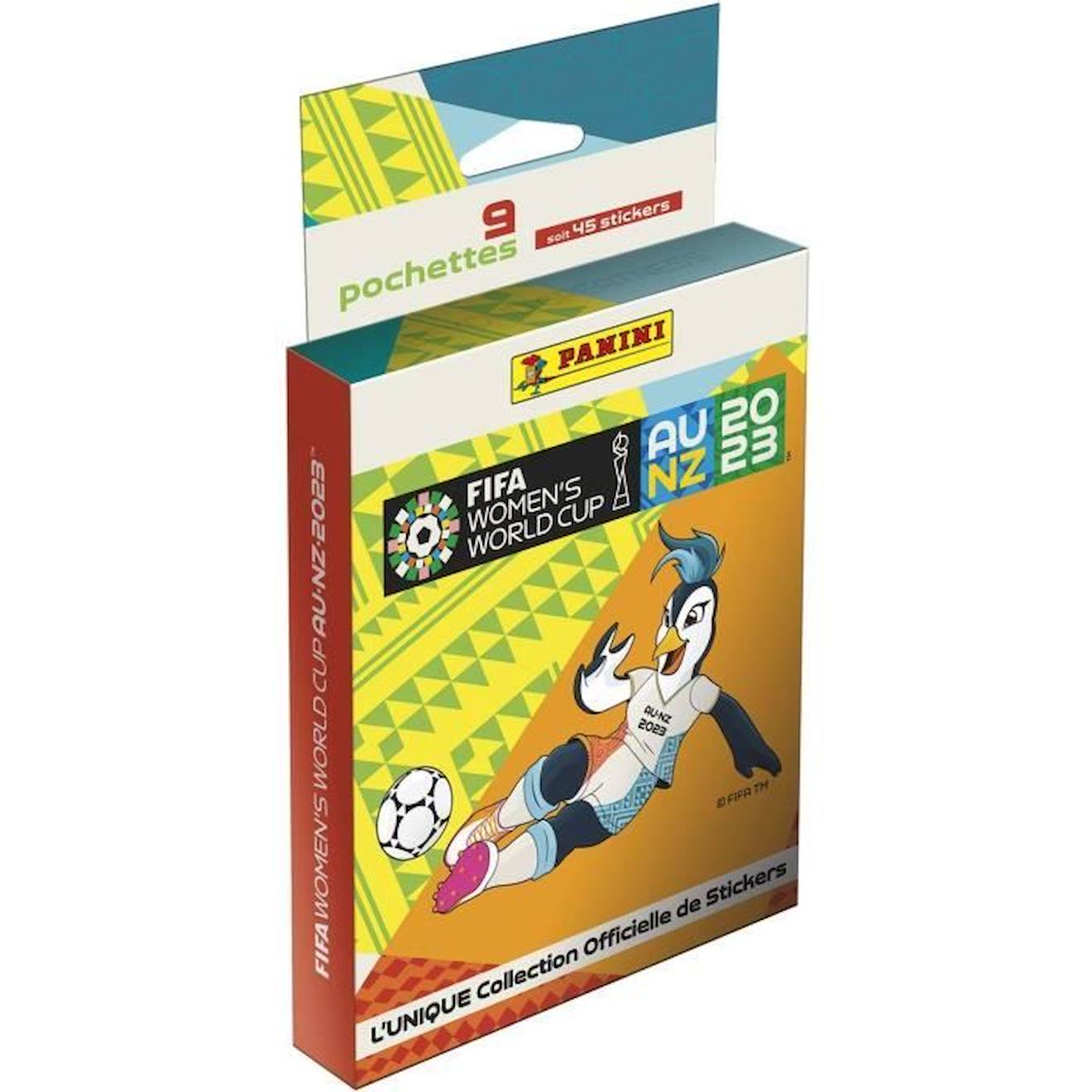 Panini - Boîte De 9 Pochettes Coupe De Monde Féminine De La Fifa 2023™ - Panini Blanc