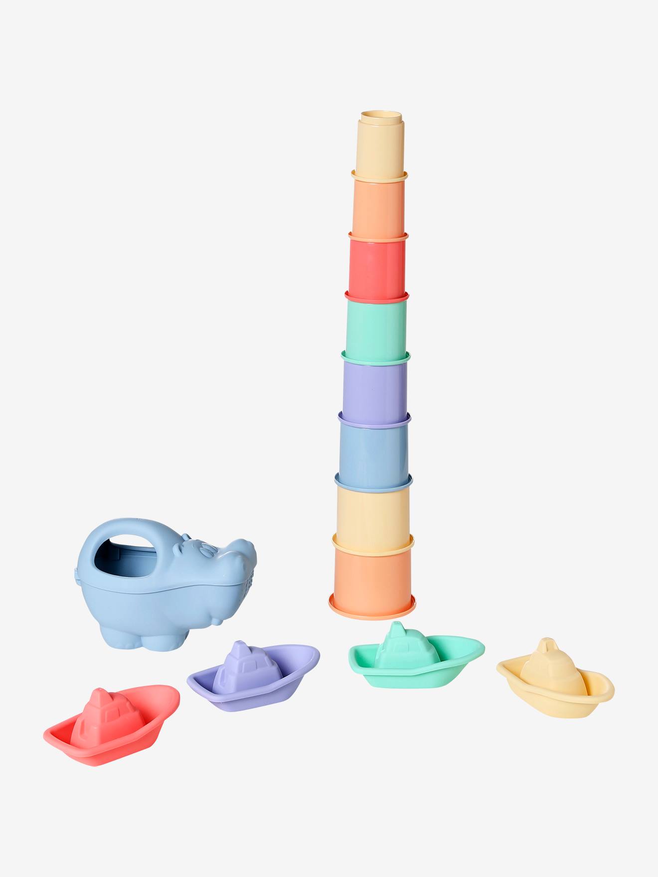 Coffret jouets de bain multicolore