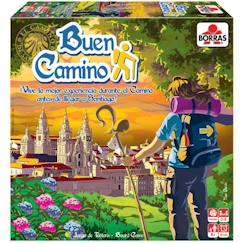 -Buen Camino Jeu de société de plateau, Dès 8 ans, Joueurs de 2 à 4, Durée 30 min, Borras