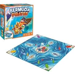 Jouet-Bermuda Pirates - Asmodee - Jeu de société magnétique - Jeu d'action 2 à 4 personnes - 7 ans et plus