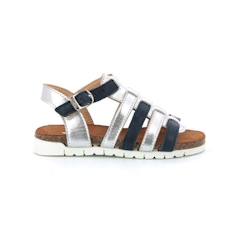 Chaussures-Chaussures fille 23-38-ASTER Sandales Banwa argent