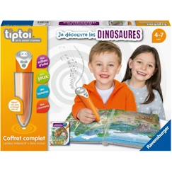 Jouet-Coffret complet tiptoi® Ravensburger Je découvre les dinosaures