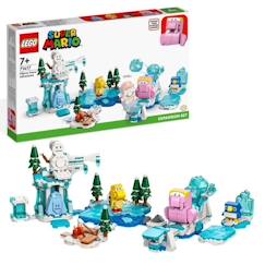 Jouet-LEGO® Super Mario 71417 Ensemble d’Extension L'Aventure dans la Neige de Morsinet, Jouet