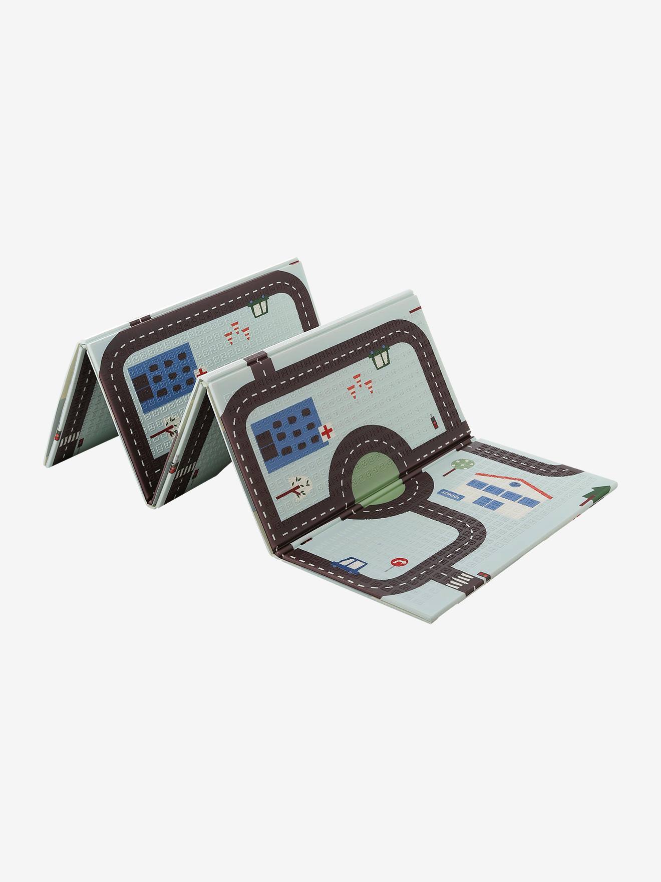 Grand tapis d'activités pliable circuit